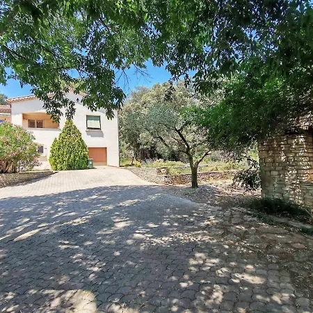 Soleil, Cigales & Piscine Dans Les Hauts De Nîmes